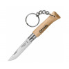 Нож-брелок Opinel №4, нержавеющая сталь, рукоять бук Нож-брелок Opinel №4, нержавеющая сталь, рукоять бук