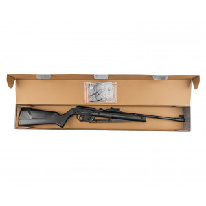 Винтовка пневматическая мультикомпрессионная Borner Flex Shot Multi-Pump, Black кал. 4,5 мм (пластик, 3 Дж)