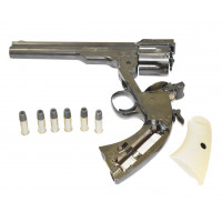 Пневматический револьвер ASG Schofield 6" Steel Grey